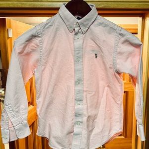 Polo Ralph Lauren boy’s size 7 pink button up shirt